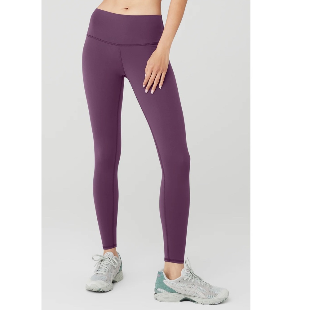 Alo High-Waist 7/8 Airbrush Legging - Dark Plum
